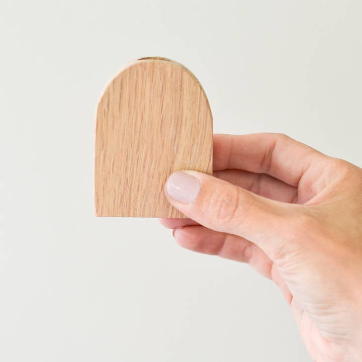 White Gables Home - Wholesale Vase - Wood Arched Bud Vases | Made In USA