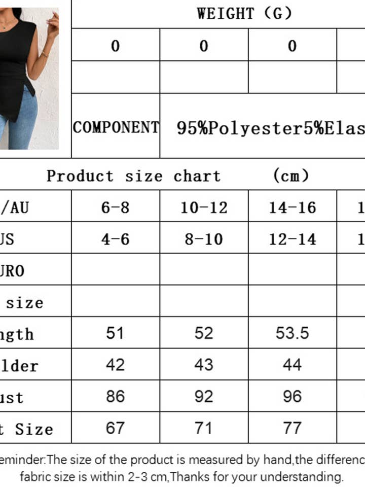 Lily Clothing - Wholesale Shirt - Women's - Diagonal neckline slim short irregular top12