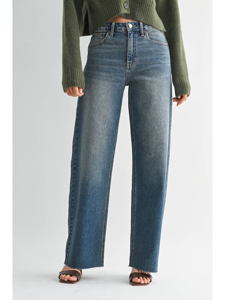 Just USA Jeans - Wholesale Jeans - Women's - JP410 - VIN MD - Tall Scissor Cut Wide Leg
