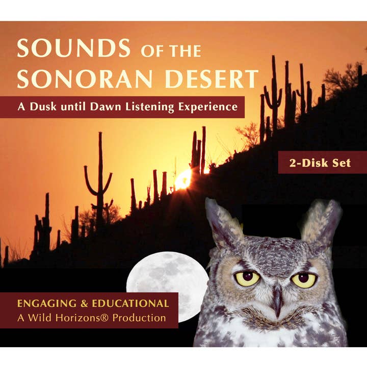 Wild Horizons Productions - Wholesale DVD - 2-CD Set: SOUNDS OF THE SONORAN DESERT /Relaxation; Learning