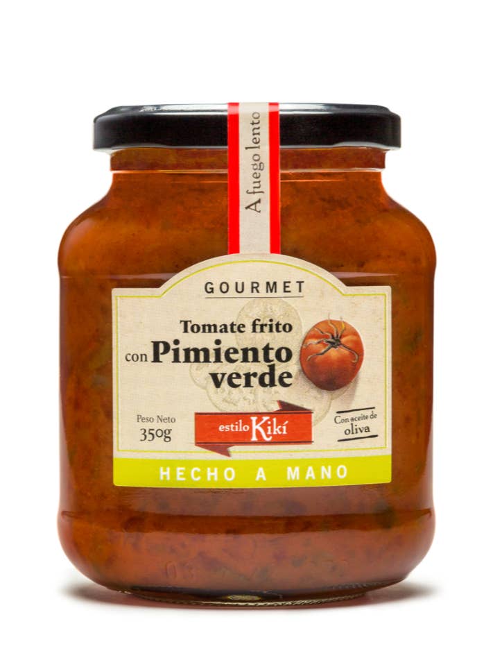 Fried tomato with green pepper Gourmet for wholesale by Estilo Kikí