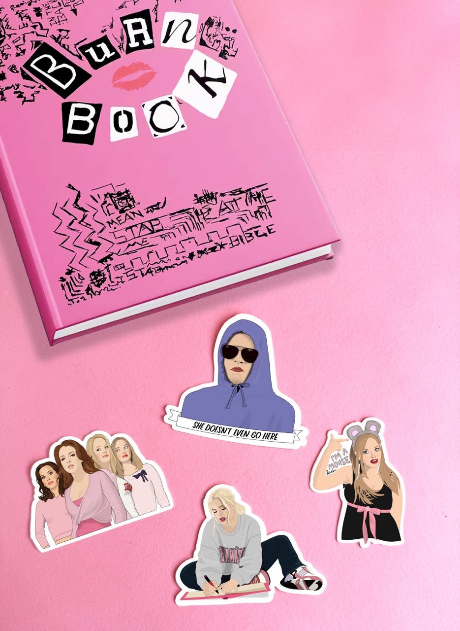 Shop Trimmings - Vente Autocollant - Autocollant Damian She Doesn't Even Go Here de Mean Girls1
