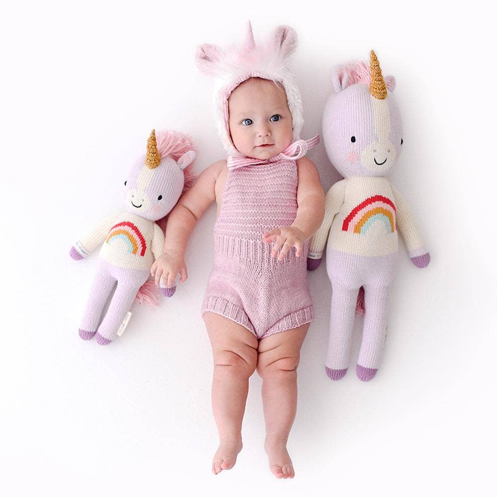 cuddle+kind - Wholesale Doll - Kids - Zoe the unicorn, gives 10 meals5