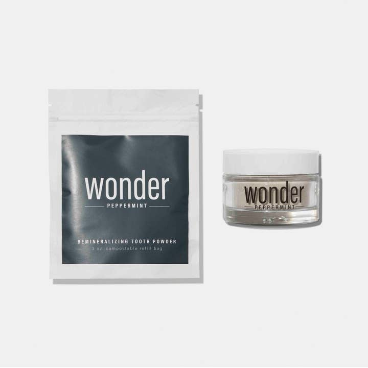 Wonder Oral Wellness - Wholesale Toothpaste - Peppermint Tooth Powder