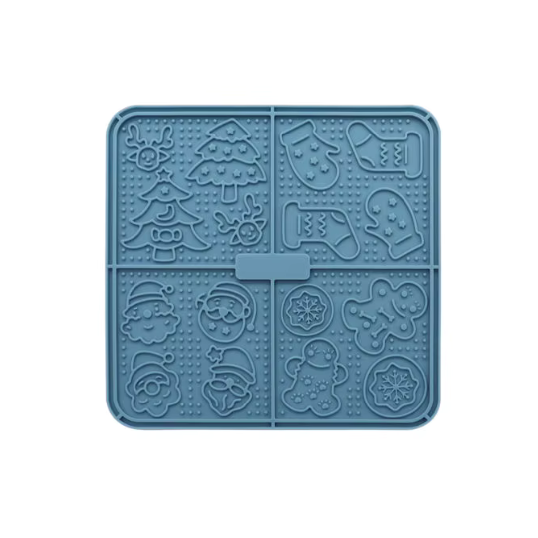 Barks and Brownies – wholesale Pet bowl – Cat/dog – Christmas Lick Mat (3 colors!)3