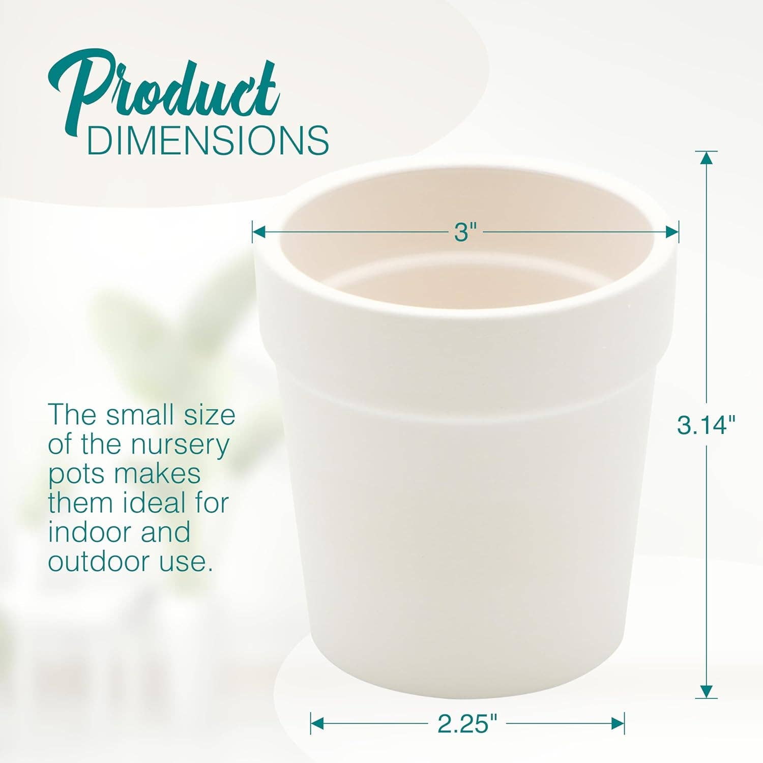 4E's Novelty - Wholesale Plant Pot - 12-pcs Ceramic Flower Pot - Mini Terracotta, Small Clay Pots for Plants, Paintable Flower Pots for Kids0