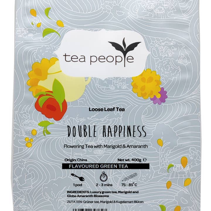 Tea People - Wholesale Tea Bags - Double Happiness - 400g Small Catering Pack0