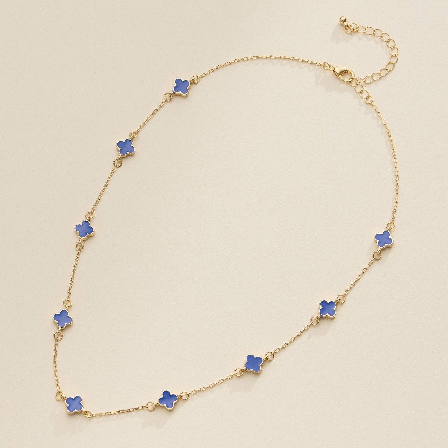 Lilla Haven - Wholesale Pendant/Charm Necklace - Gold Charm Necklace with Enamel Accents Elegant Minimalist Jewelry6