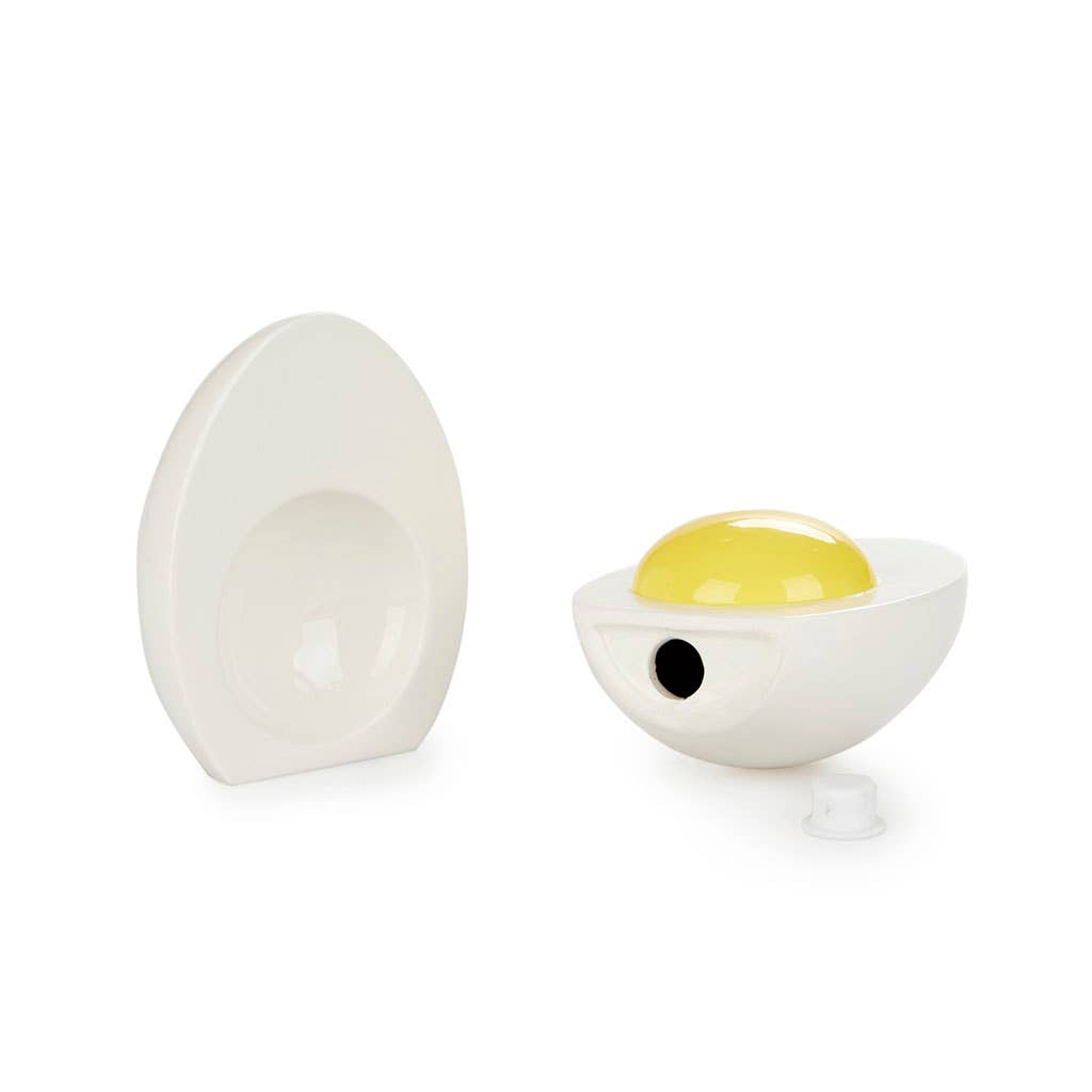 Balvi - Wholesale Salt & Pepper Shaker Set - Salt & pepper set, Uovo L, white, porcelain4