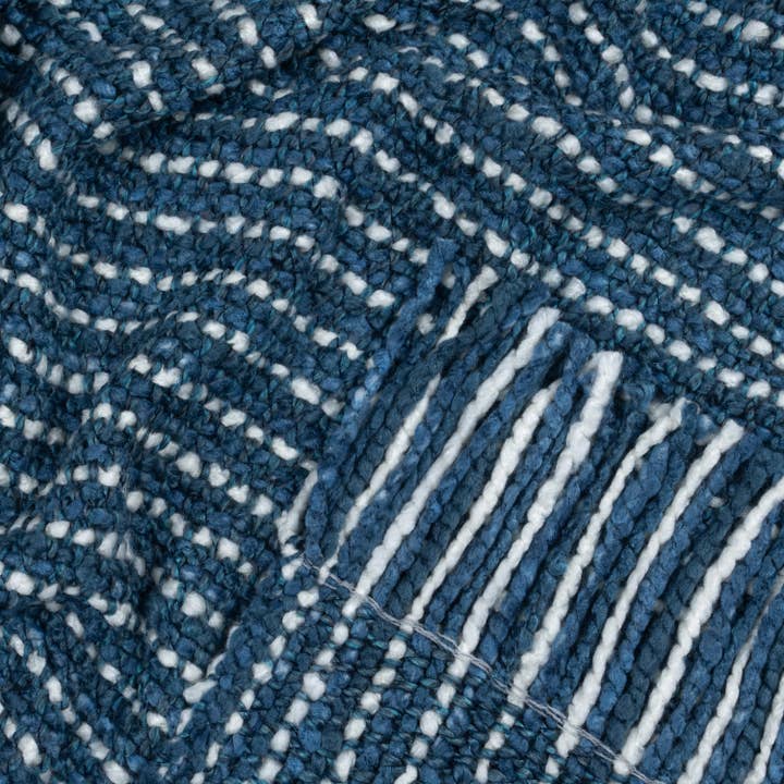 Stria Oceana throw 40x70 (USA) for wholesale by Bedford Collections