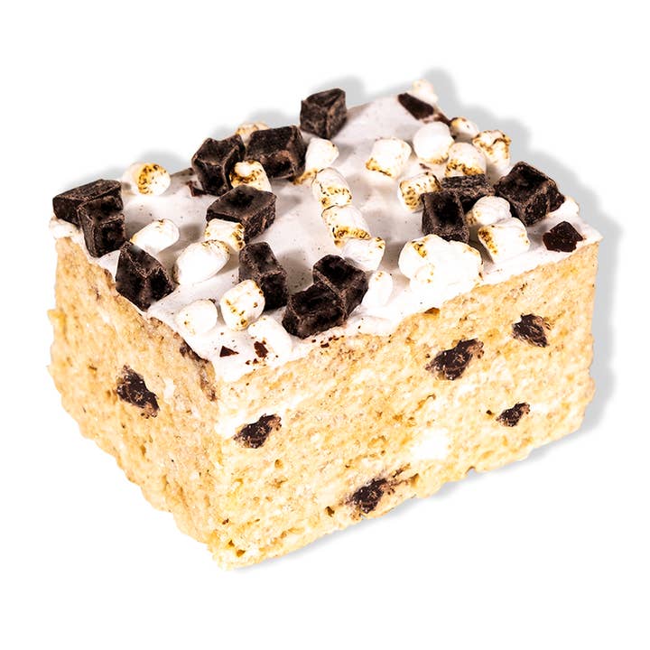 Treat House - Wholesale Snack Bar - Jumbo S'mores Rice Krispie Treat