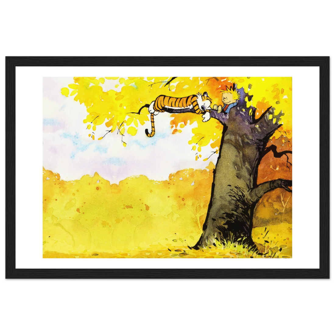 Art-O-Rama Shop - Wholesale Poster - Calvin and Hobbes Resting on a Tree Poster15