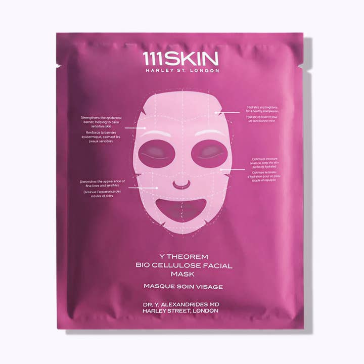 Masque Facial Bio Cellulose Y Theorem 111SKIN pour la vente par Dermstreet