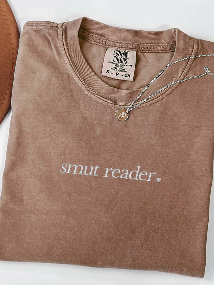 P E T I T R U E - Wholesale T-shirt – women's - Embroidered Bookish Shirt Spring Comfort Colors Smut Reader2