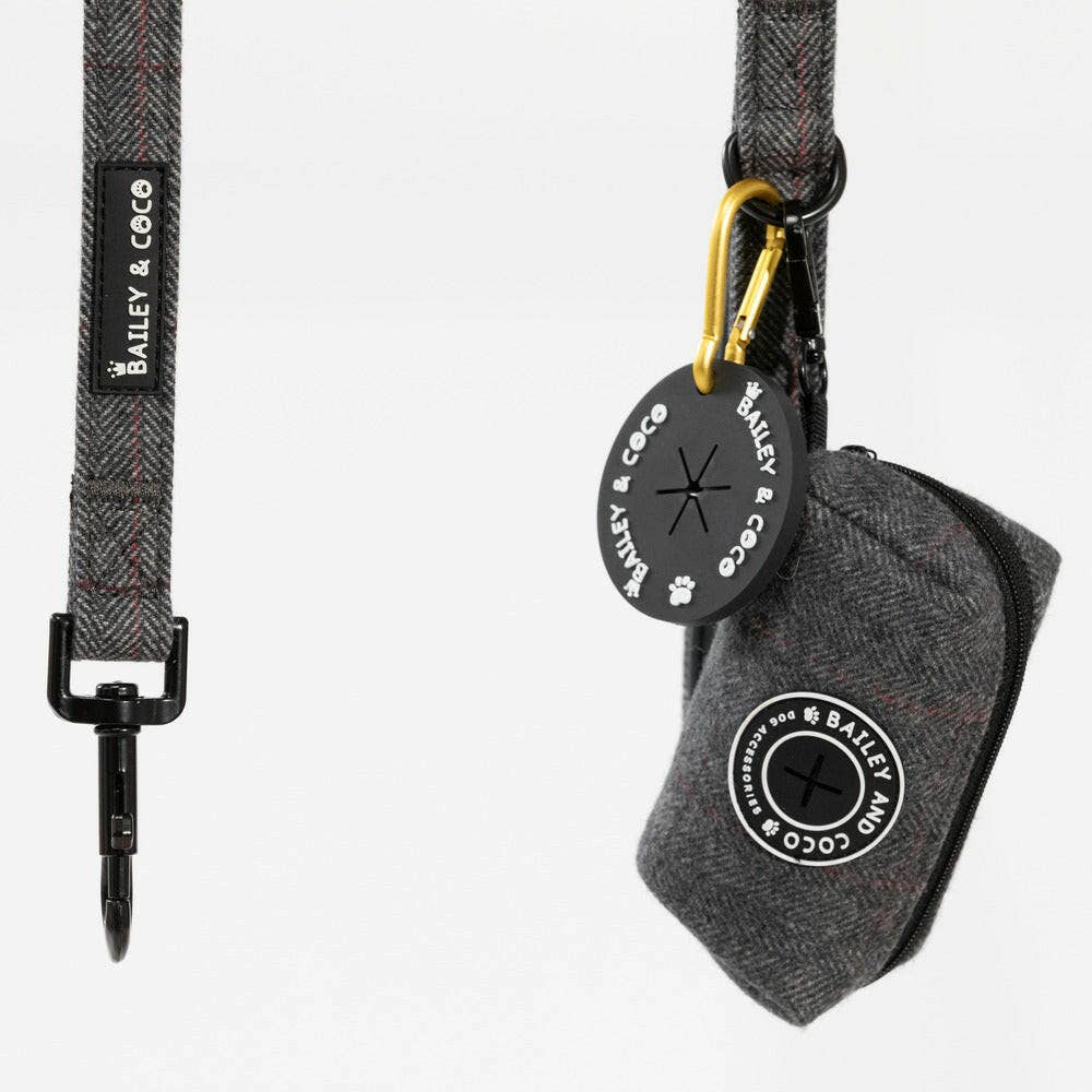 Bailey and Coco – wholesale Pet leash – Dog – Dog Lead 5ft - Slate Tweed2