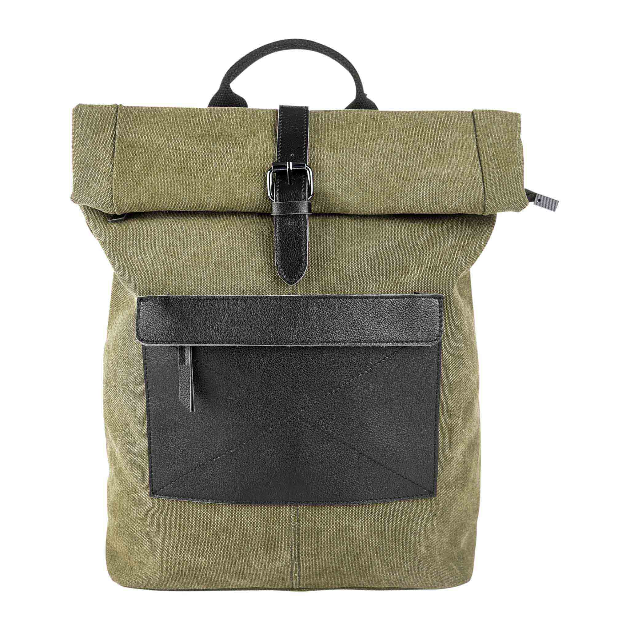 ZEDE PARIS – wholesale Ryggsäck - Dam – BASTILLE - Ryggsäck i canvas och läder22