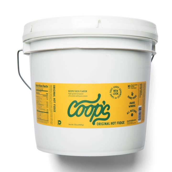 Original Hot Fudge - 11lb Pail for wholesale by Coop's