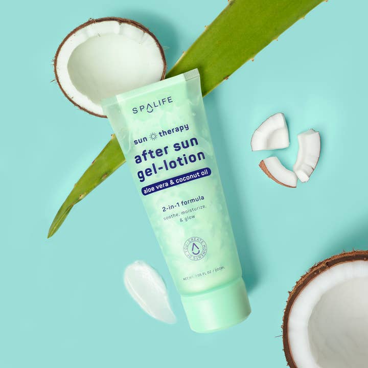 My Spa Life - Wholesale Aftersun/Sun Damage Repair Cream - After Sun Gel-Lotion 2 in1 Formula Aloe Vera & Coconut Oil