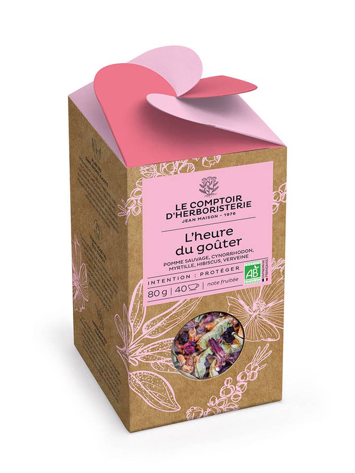 TEA TIME TEA TIME BIOLOGICO 80G - SPIRITO DELL'INFANZIA per la vendita all'ingrosso da parte di LE COMPTOIR D'HERBORISTERIE