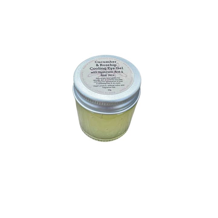 Lytchett Bay Soaps - Wholesale Eye Cream/Gel - Cucumber & Rosehip Cooling Eye Gel with Hyaluronic Acid 1