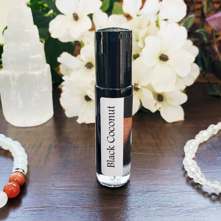 River Village - Wholesale Roll-On Fragrance - Black Coconut Perfume Oil by Shadow Scents7