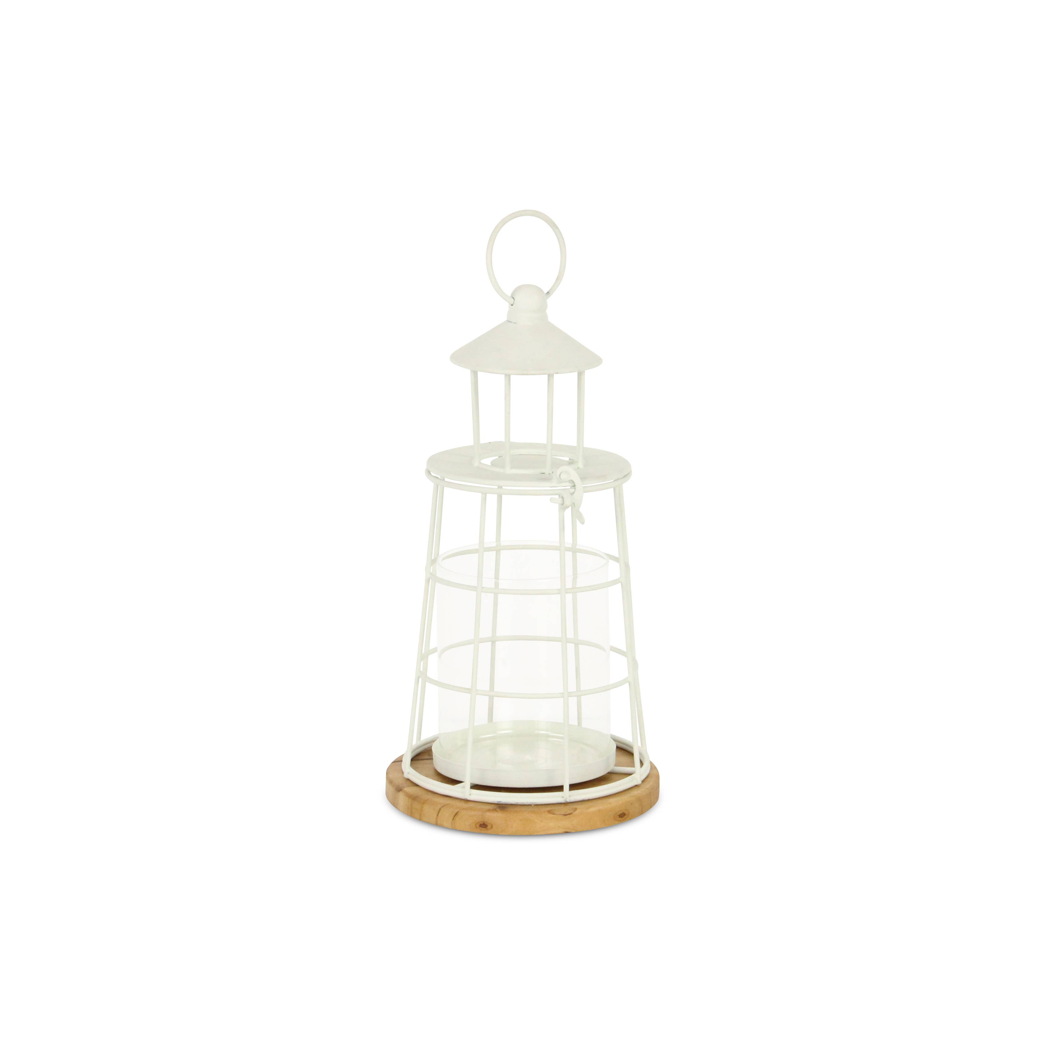 Cheungs Home Decor - Wholesale Lantern - Caler White Lighthouse Styled Metal Lantern11