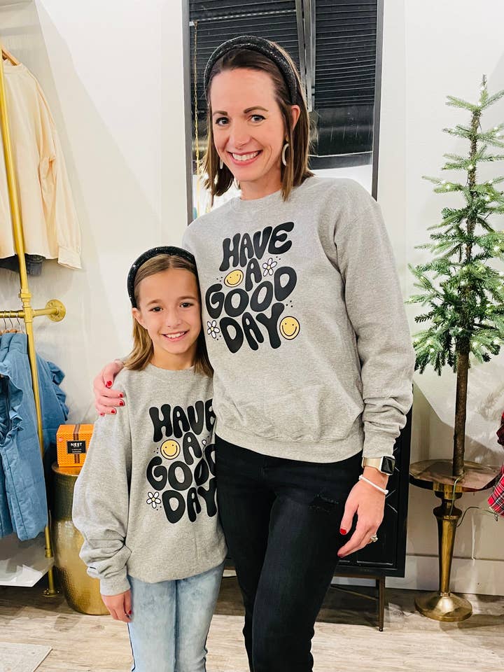 Felpa Have A Good Day per la vendita all'ingrosso da parte di Maddie B