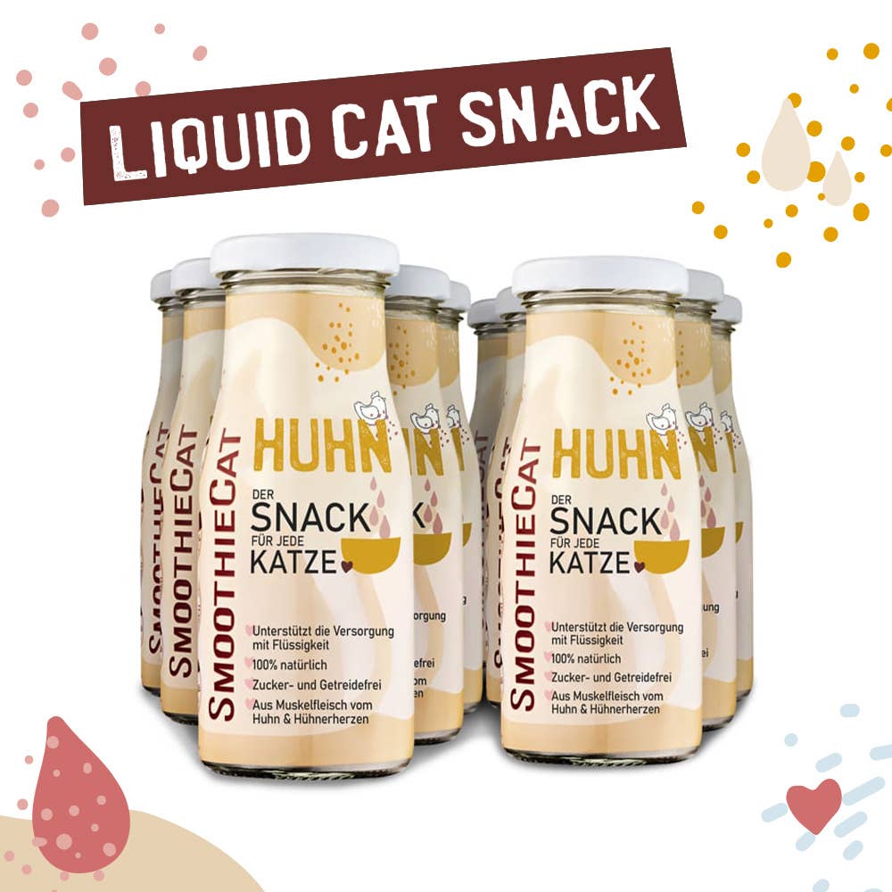 SmoothieDog - Wholesale Pet Food - Cat - Cat Smoothie Chicken Natural Cat Snack Sugar Free 1