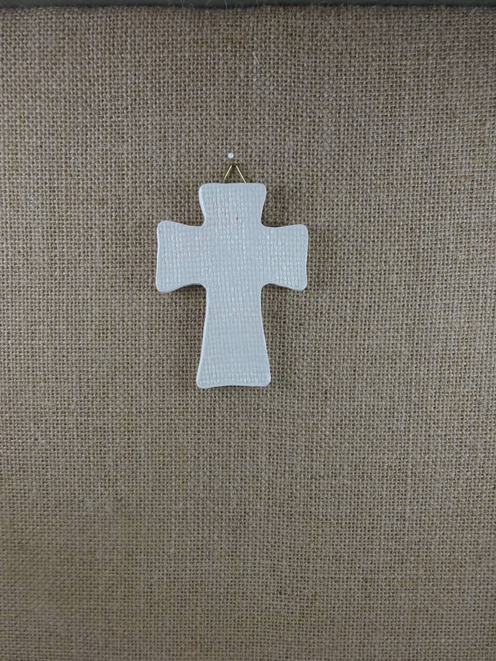 Cross White 4in for wholesale by Melony Designs