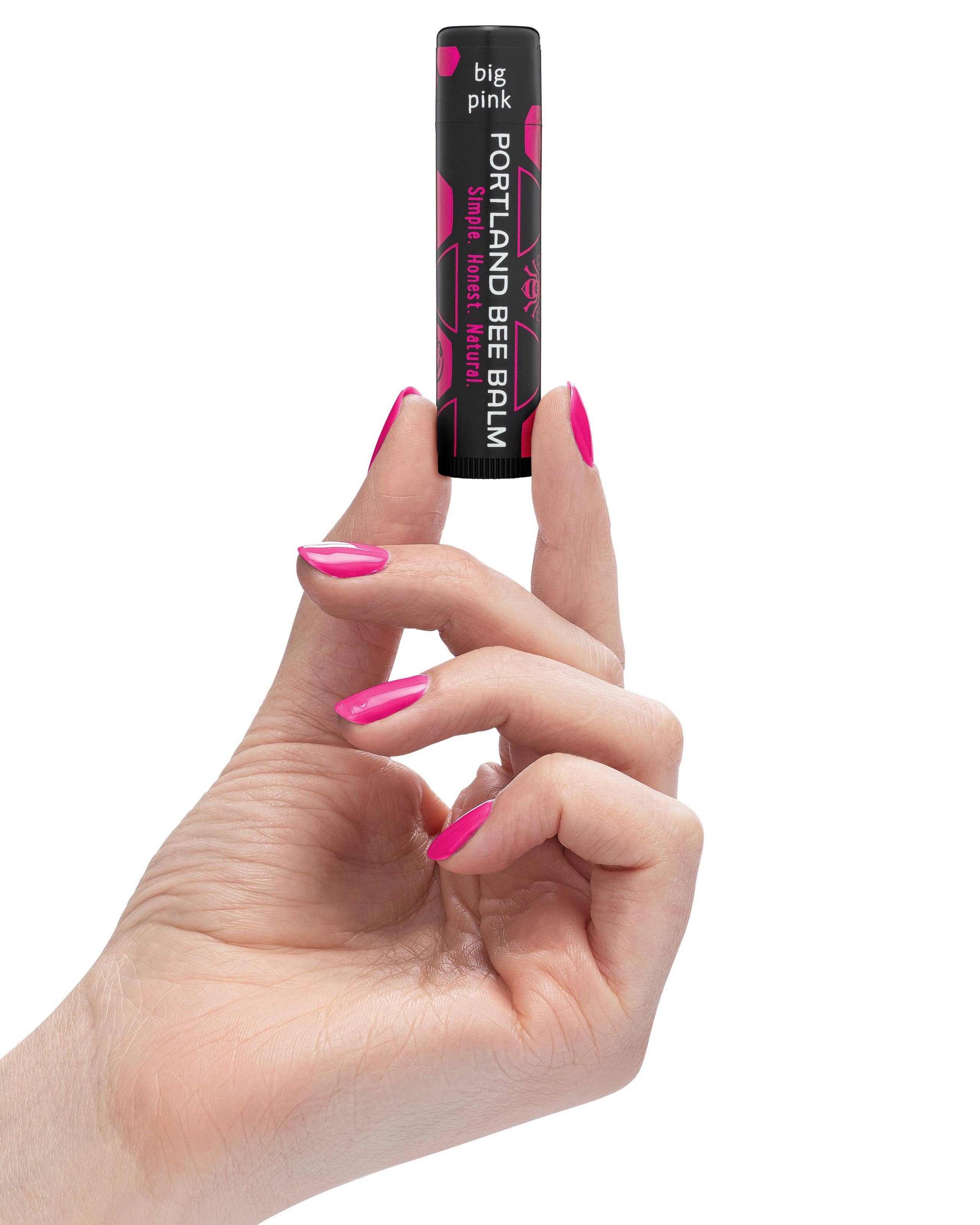 Portland Bee Balm - Wholesale Lip Balm - Big Pink Tinted Beeswax Lip Balm Display – 24-Count5