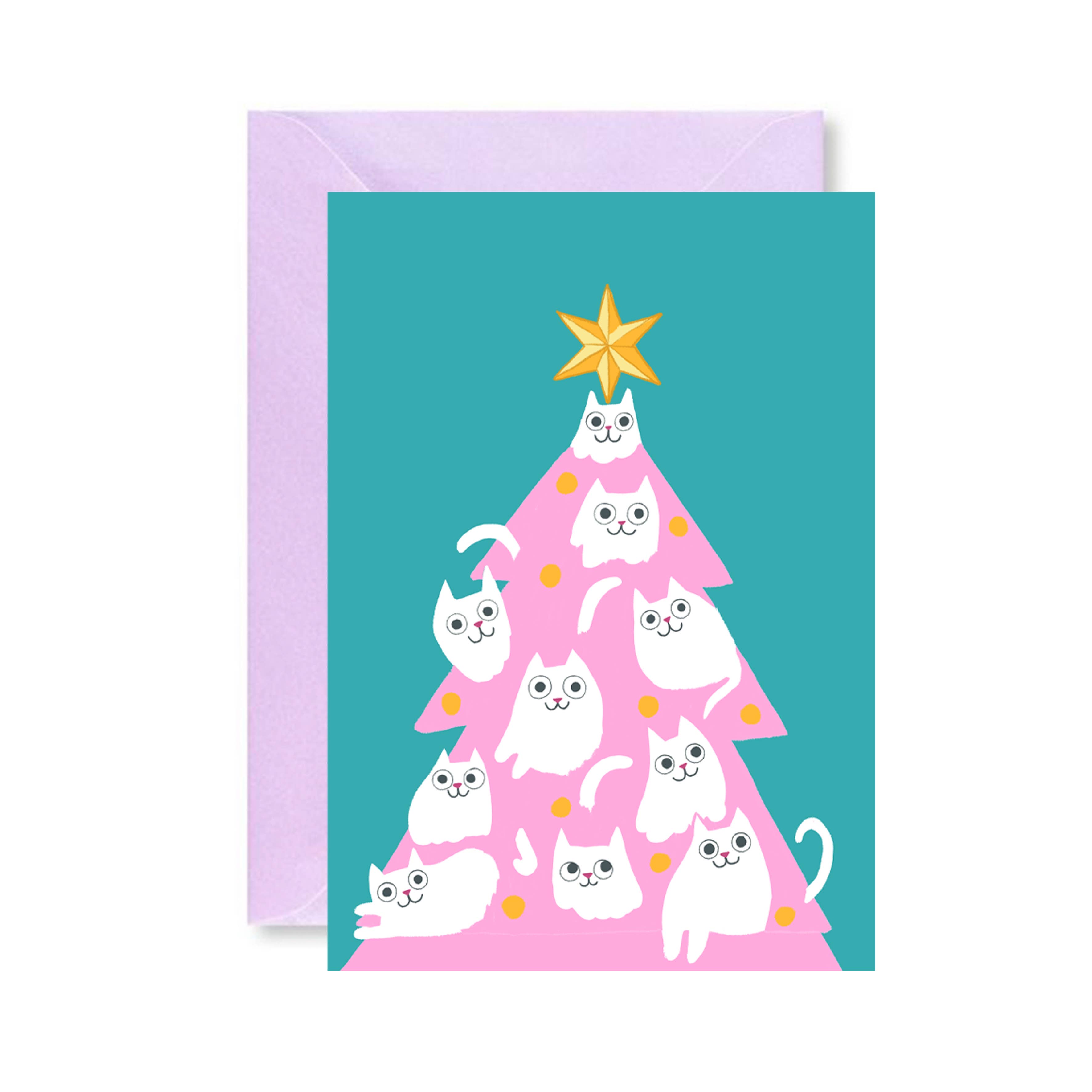 Ickaprint - Venta al por mayor Tarjetas de Navidad - Tarjeta de Navidad para gatitos
