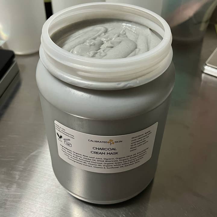 Calibrated Skin - Wholesale Skincare Face Mask - Detox Charcoal Mask, Private Label, White Label