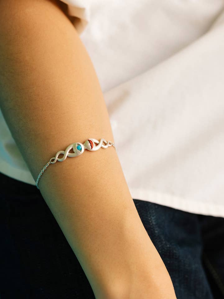 LOVERS Armbånd (Sølv), Unisex for engroshandel hos Fab-Atelier