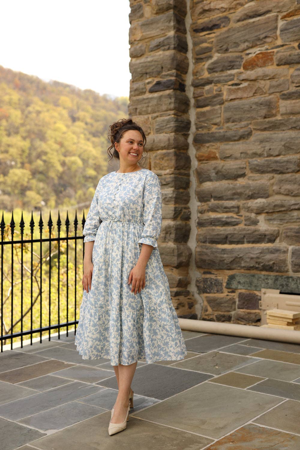 Ada Faye - Wholesale Jurk - Dames - Ada Faye Evelyn Jurk - Lichtblauw | Pre-order Verzending Verwachte Leverdatum 20/8