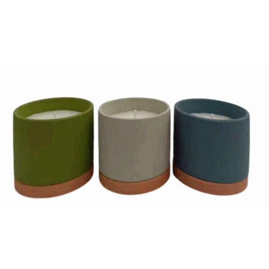 Living Concepts - Wholesale Jar/Filled Candle - Terracotta Citronella 7oz