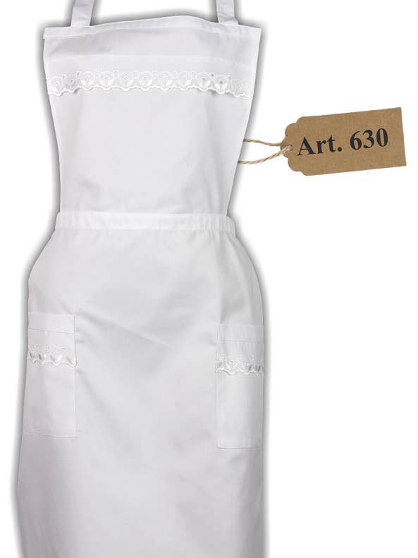 630 witte schort voor wholesale door Confecciones J. Garcia