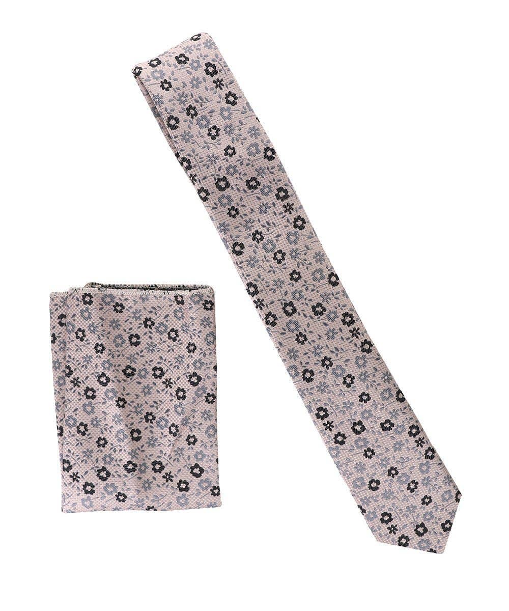 Dubal Brothers - Wholesale Necktie - Men's - Skinny Design Necktie & Pocket Square by Vittorio Farina38