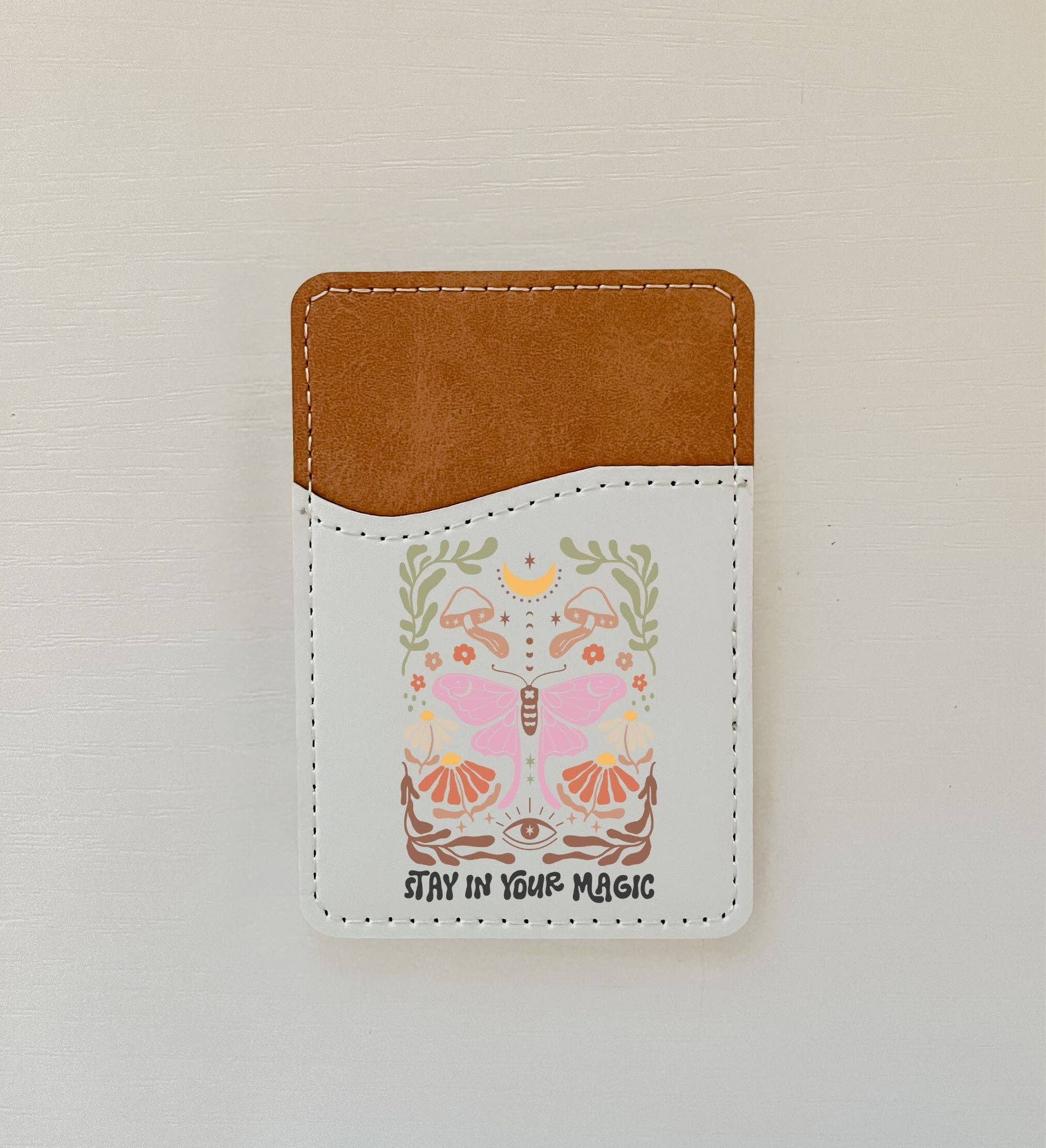 Olivia + Rose - Wholesale Card Holder - Women's - Boho Quotes Leather Card Holder (8 Options)4