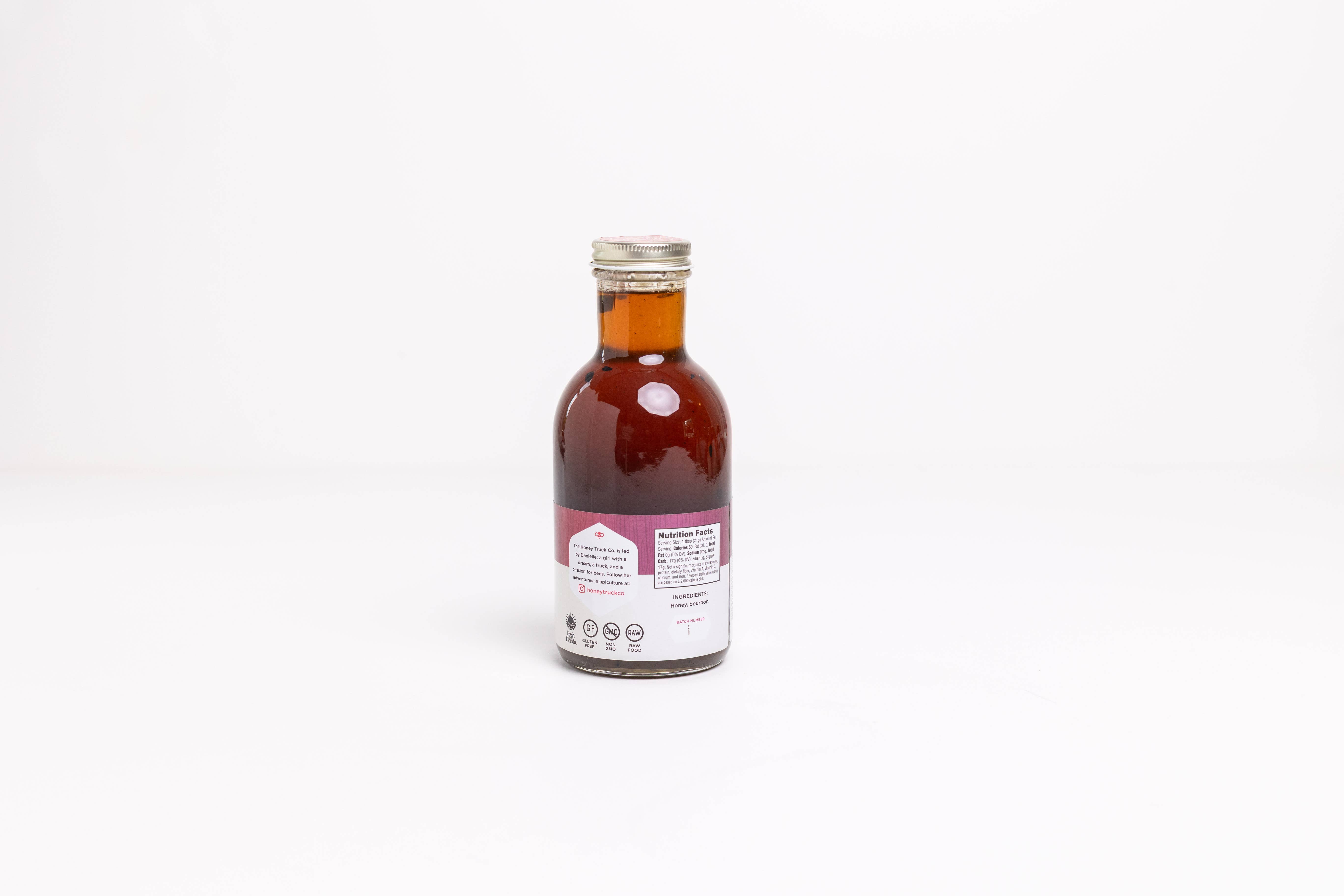 Honey Truck Company - Wholesale Honey - Bourbon Honey | Raw, Unfiltered, | 12-pack | 18 oz 1