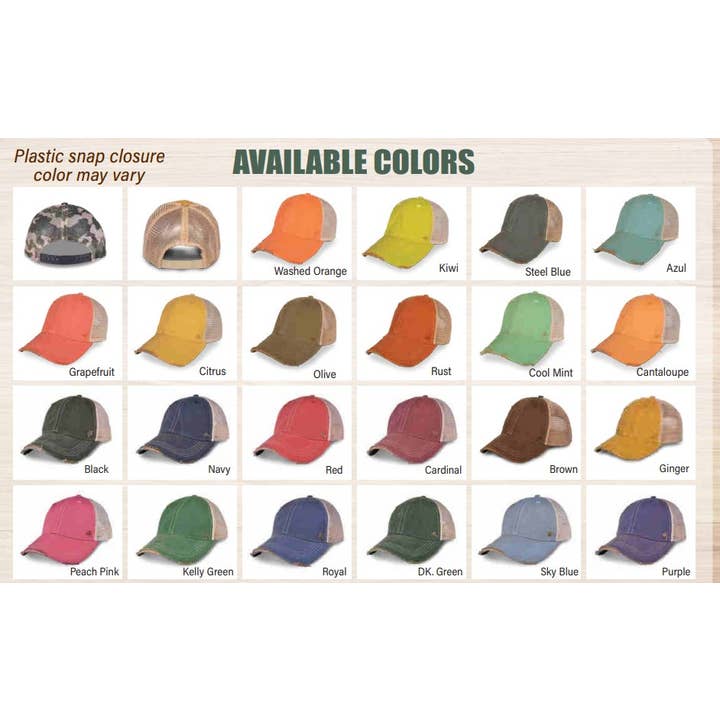 The Goat Stock - Wholesale Baseball Cap - Unisex - Your Paw Print Hat *customize