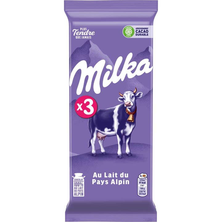 123bonbon – wholesale Choklad – MILKA MJÖLKCHOKLAD 100G