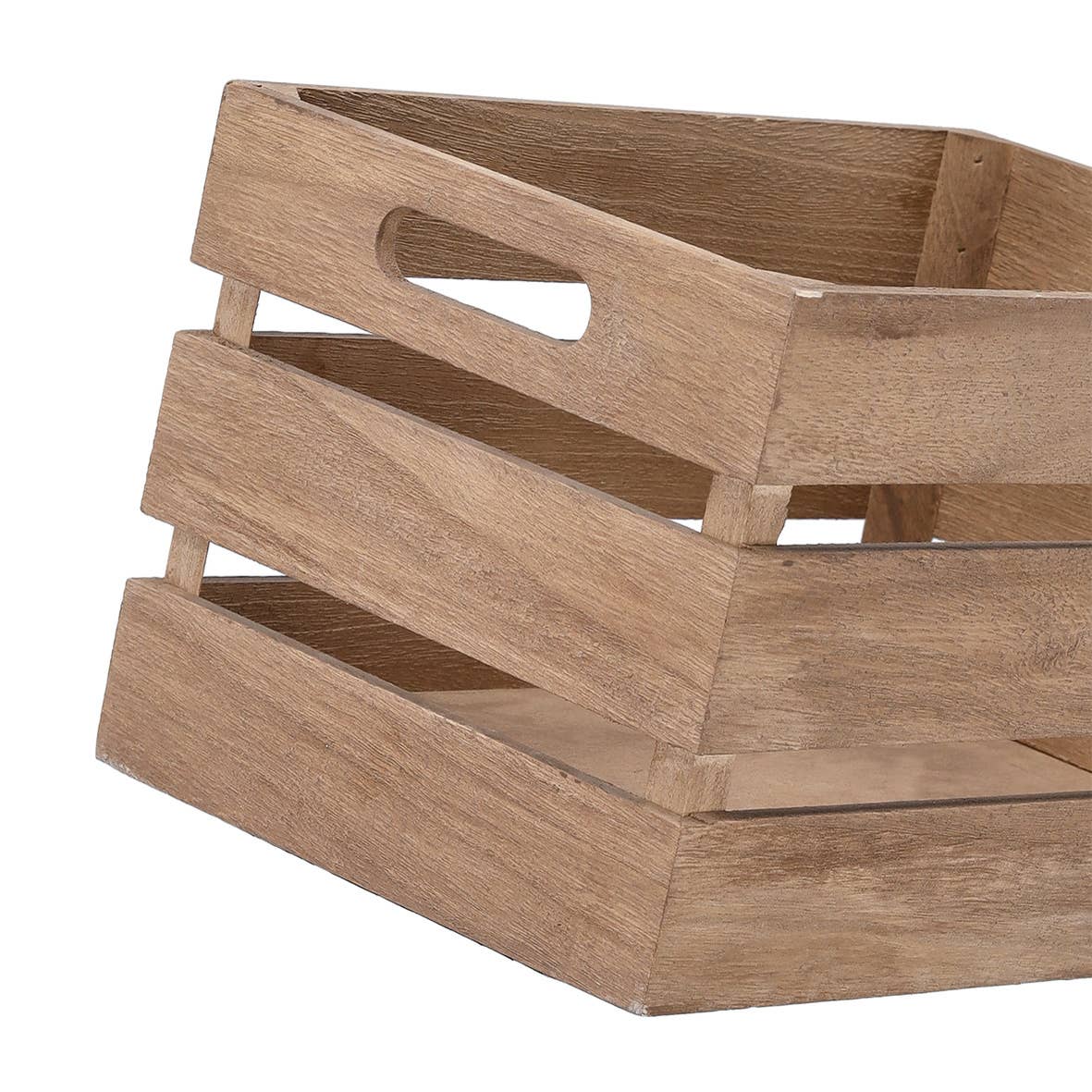 nature "Vintage" storage box, wood, brown for wholesale on Faire3