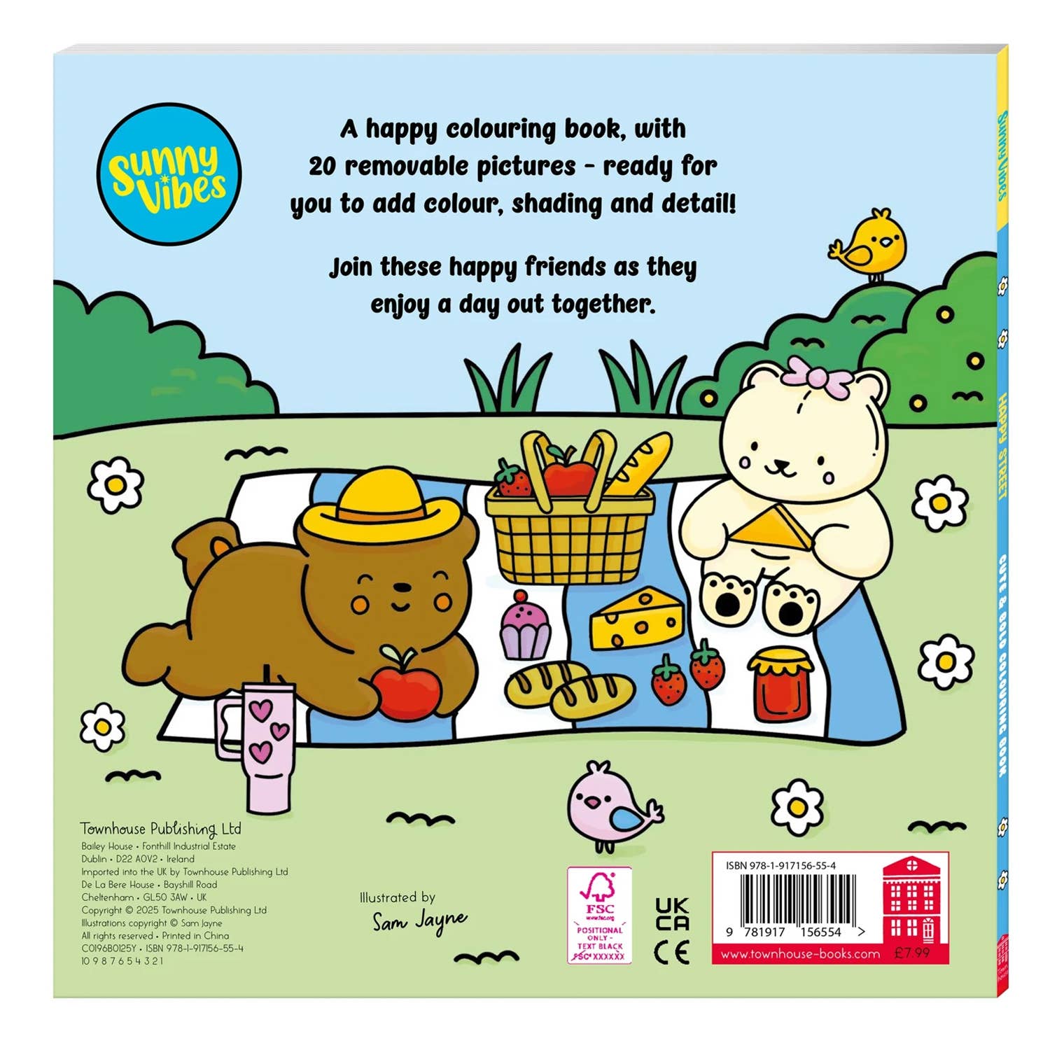 Daniel James - Wholesale Coloring & Activity Book - Kids & Baby - Sunny Vibes Colouring Series5