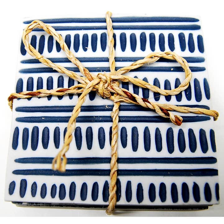 Art Floral Trading LLC - Wholesale Coasters - Coaster Ocean set Coaster Square Slab - Ocean-set of 41