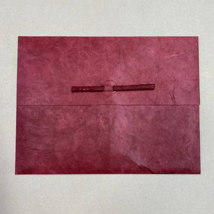 Ganesh Himal Trading - Wholesale Stationery/Notecard Set - Handcrafted Lokta Paper 6 Card Set, 2 Mandala Designs3