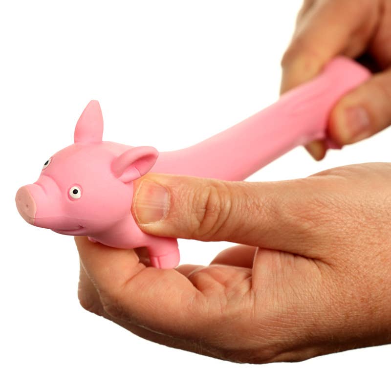 Puckator Ltd - Wholesale Stress Relief Ball/Dough - Squeezy Stretchy Pig3