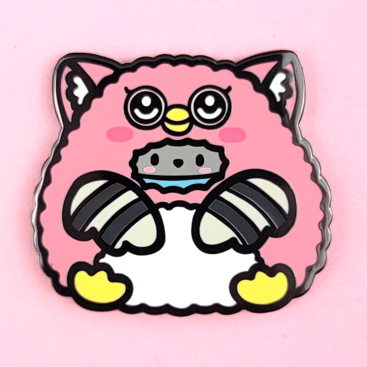 Pin Club Release! 2022/03 - Cursed Furby Poe for wholesale by Flea Circus