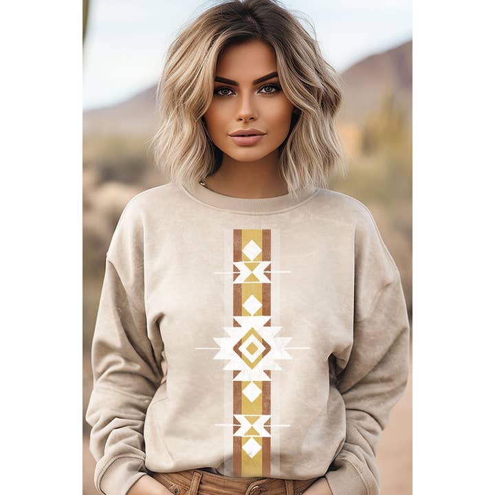 SWEATSHIRTS GRAPHIQUES MINÉRAUX NAVAJO-INSPIRE pour la vente par HRTandLUV