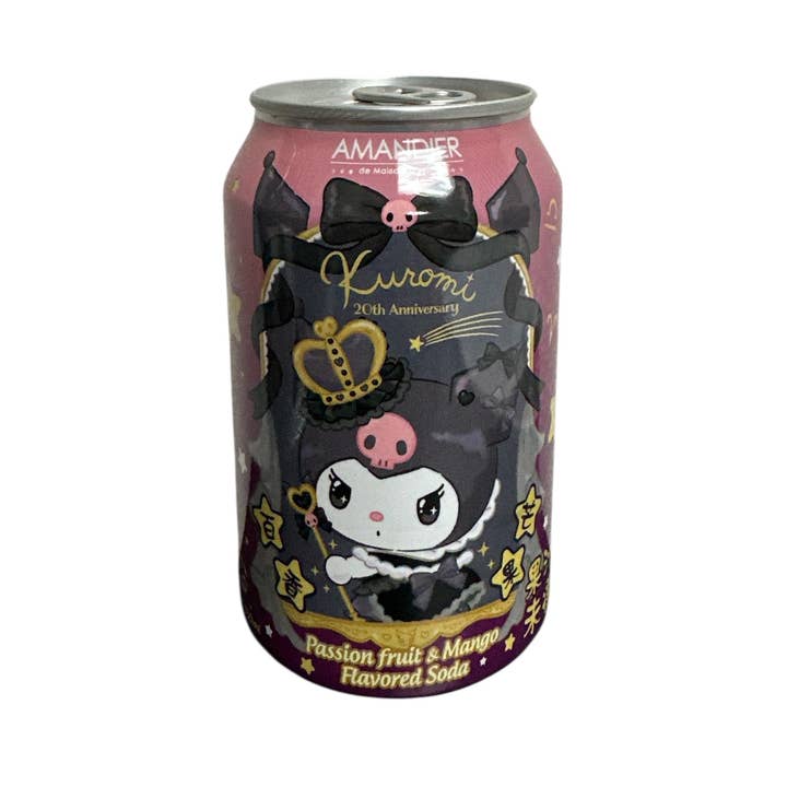 Hello Kitty Passion Fruit & Mango Flavored Soda - (Taiwan) for wholesale by Fizz and Sweets Wholesale