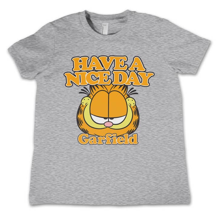 Hybris Production AB – wholesale T-shirt med screentryck – Barn – Garfield - Have A Nice Day Kids T-Shirt1